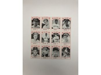 Lot Of 12 1986 TCMA All Time Red Sox Cards