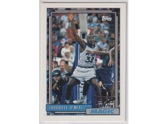 1993 Topps '92 Draft Pick Shaquille O'Neal Rookie