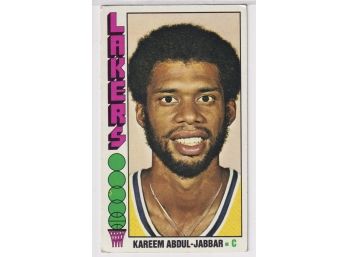 1976-77 Topps Kareem Abdul-Jabbar