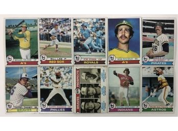 10 1979 Topps Baseball Cards
