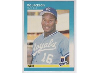 1987 Fleer Bo Jackson Rookie