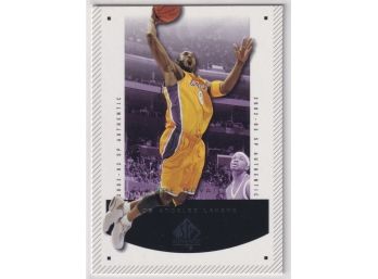2002-03 Upper Deck SP Authentic Kobe Bryant