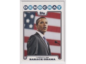 2008 Topps Barack Obama Campaign Rookie