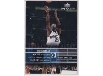 2002 Upper Deck MVP Michael Jordan Basketball Diary