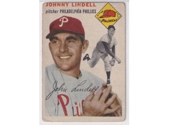 1954 Topps Johnny Lindell