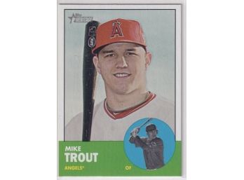 2012 Topps Heritage Mike Trout Rookie