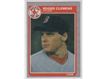 1985 Fleer Roger Clemens