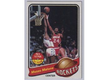 1979-80 Topps All-Star 1st Team Moses Malone