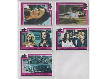 5 1977 Topps Charlie's Angels Cards