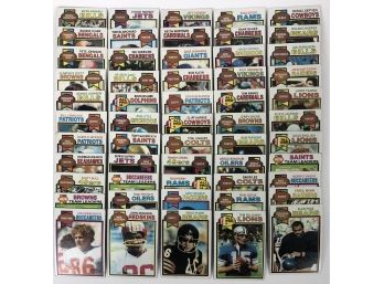 Large Lot Of 1979 Topps Football Cards