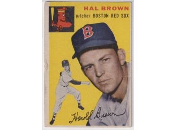 1954 Topps Hal Brown