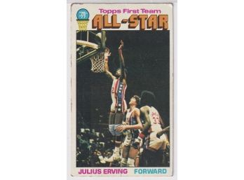 1976-77 Topps First Team All-Star Julius Erving