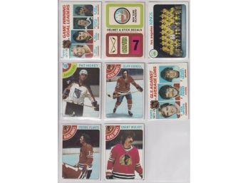 8 1978-79 Topps Hockey Cards