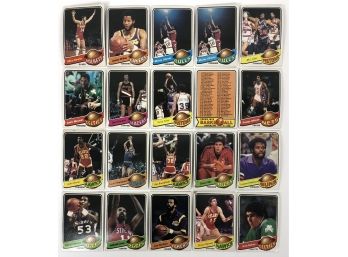 20 1979-80 Topps Basketball Cards