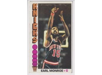 1976-77 Topps Earl Monroe