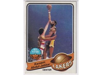 1979-80 Topps 2nd Team All Star Kareem Abdul-jabbar