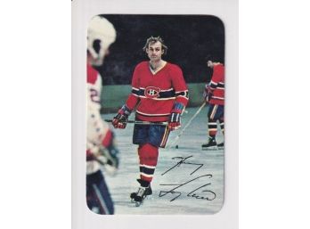 1977 Topps Round Glossy Guy LaFleur