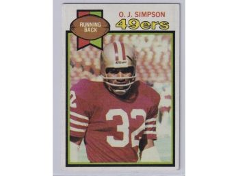 1979 Topps O.J. Simpson