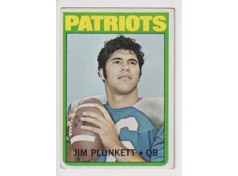 1972 Topps Football #65 Jim Plunkett Rookie