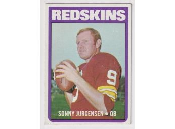 1972 Topps Football #195 Sonny Jurgensen