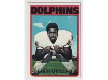 1972 Topps Football #240 Larry Little Rookie