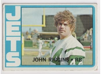 1972 Topps Football #13 John Riggins Rookie