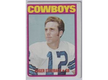 1972 Topps Football #200 Roger Staubach Rookie