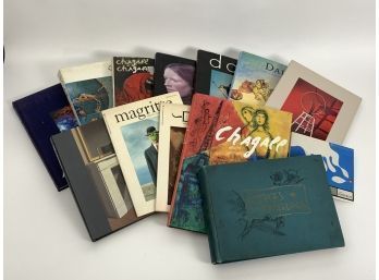 Collection Of Art Books - As Pictured