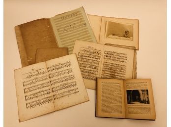 Collection Of Sheet Music  Ephemera