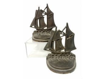 Vintage Nautical Bookends