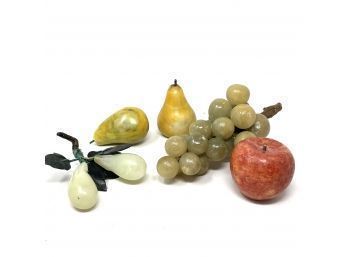 Collection Of Italian Alabaster Fruit