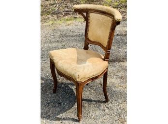 Antique Chair With Leather