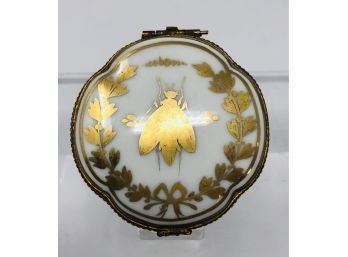 Antique Limoges  Porcelain Trinket Box