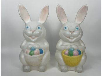 Vintage Bunny Blow Molds 22'