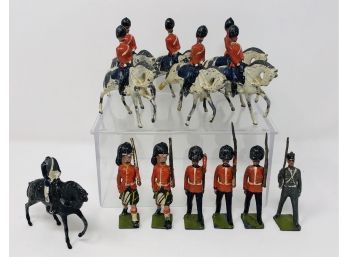 Collection Of Lead Figures Britain's Made In England
