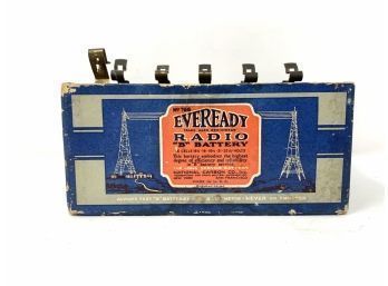 Vintage Eveready Radio Battery