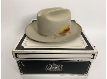 Vintage Stetson Hat In The Original Box