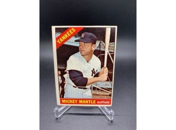 1966 Topps Mickey Mantle