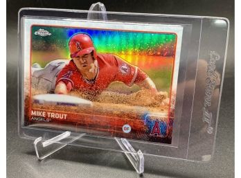 2015 Topps Chrome Refrator Mike Trout