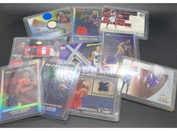 Lot Of (10) Modern Basketball Jersey Cards