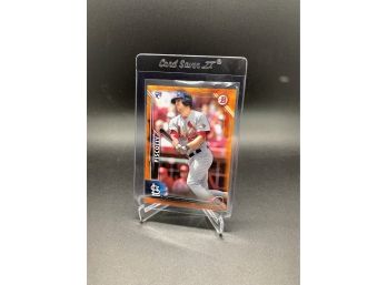 2016 Bowman Orange Stephen Piscotty Rookie Serial Numbered To 25