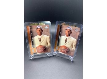 Lot Of (2) 1996 Upper Deck Ray Allen Rookie Cards