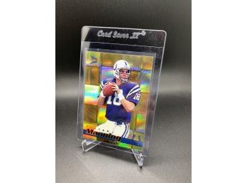 1999 Prism Peyton Manning Gold Serial Numbered 446 Out Of 480