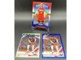 2019 Prizm And Optic Russell Westbrook Color Refractor Lot