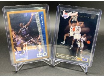 Lot Of (2) 1992 Shaquille O'Neal Rookie Cards