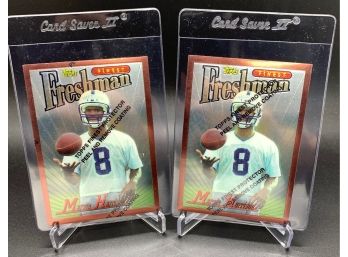 Lot Of (2) 1996 Topps Finest Marvin Harrison Rookie Cards