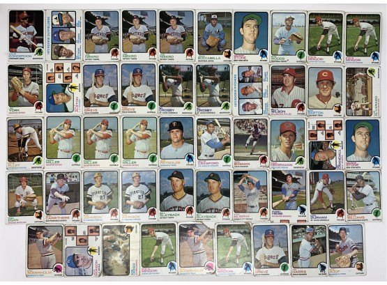 1973 Topps 49 Card High Number Lot With Stars