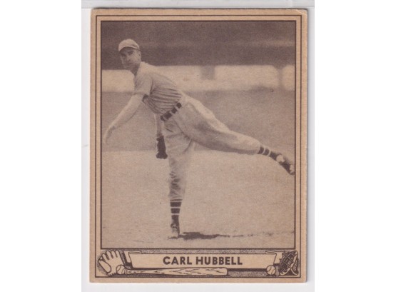 1940 Playball #87 Carl Hubbell