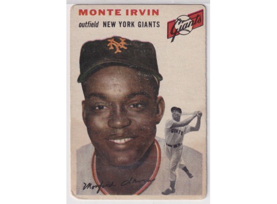 1954 Topps Baseball #3 Monte Irvin