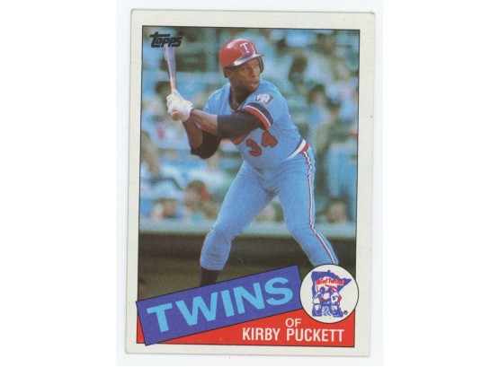 1985 Topps Baseball #536 Kirby Puckett Rookie
